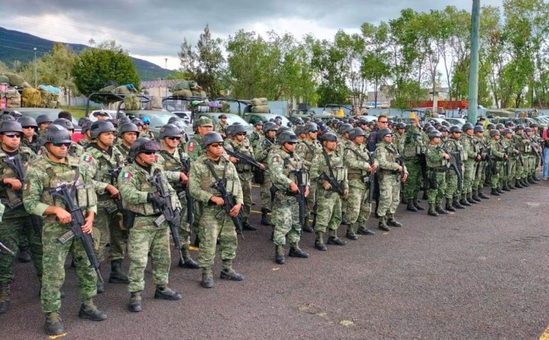 Despliegan Tropas Del Ejército Mexicano Y Guardia Nacional, Tras Los ...