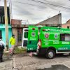 Se incendia domicilio en la colonia Guadalupe Victoria, al poniente de Morelia