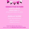 Invita a la Feria Rosa con causa, para apoyar a mujeres morelianas que enfrentan cáncer de mama