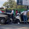 Choque entre taxi y camioneta deja una mujer sin vida y 5 lesionados