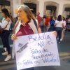 Trabajadores del sector salud se manifestaron para exigir su basificación