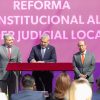 Promulga Ramírez Bedolla Reforma Judicial en Michoacán