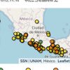 Se registra sismo en Peribán