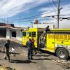 Se incendia local de uñas en la colonia Adolfo López Mateos, Morelia