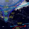 Frente frío 24 se desplazará sobre el oriente y sureste del país