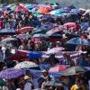 Marcha CNTE-Poder de Base hacia Palacio de Gobierno en contra de reforma a Ley del ISSSTE