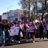 Sale primera marcha del 8M rumbo a Palacio de Gobierno